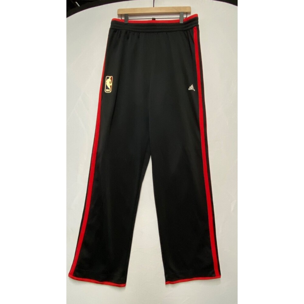 Men's Adidas Authentic NBA Logo Tear Away Warm Up Pants Basketball 2XL +2